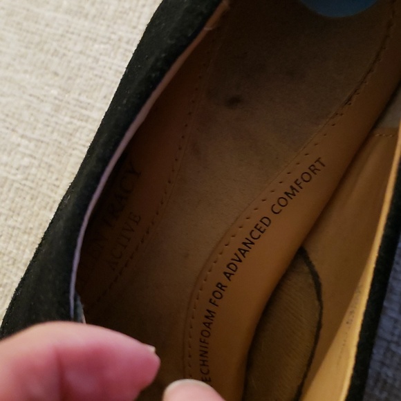 Ellen Tracy Black ⚫ Wedge Shoes Sz 6.5 - Picture 9 of 11